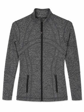 Lululemon Define Jacket Heathered Gray Full Zip Size 2